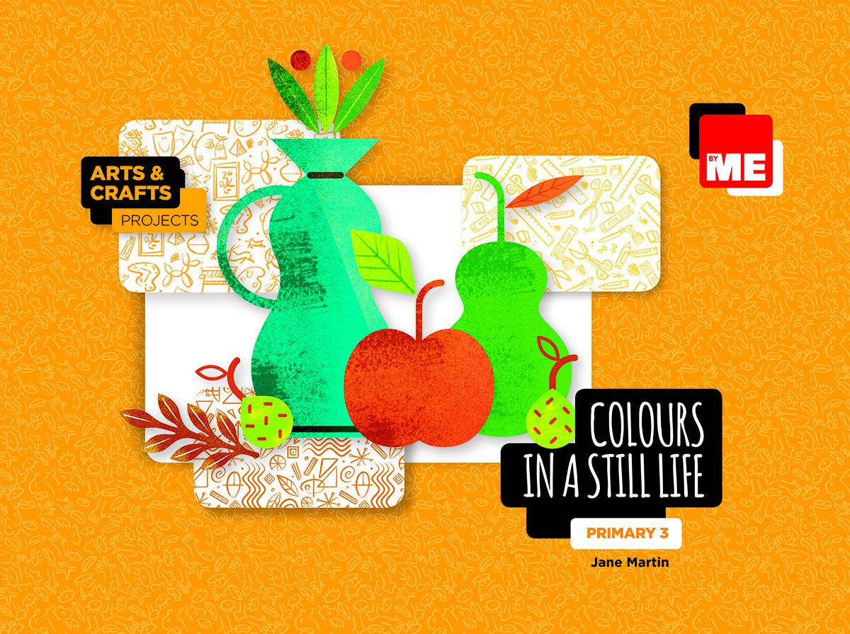 Byme. Arts-craft. Colours in a still life