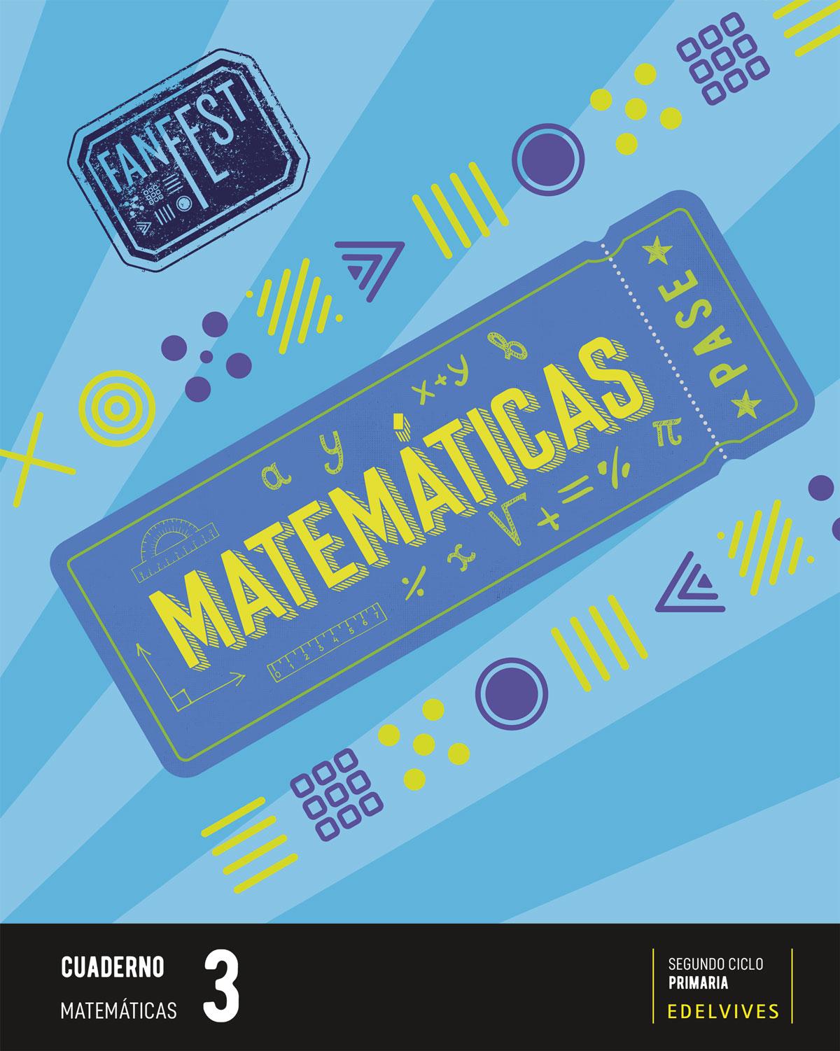 Fanfest. Matemáticas. Cuaderno.3