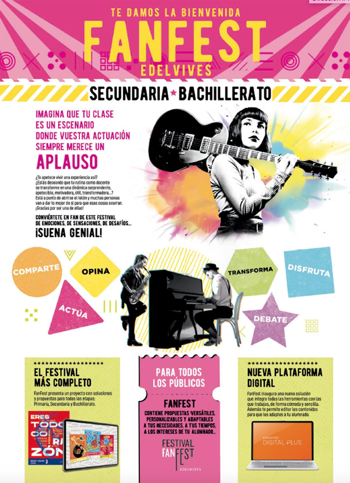 Fanfest secundaria. Catálogo