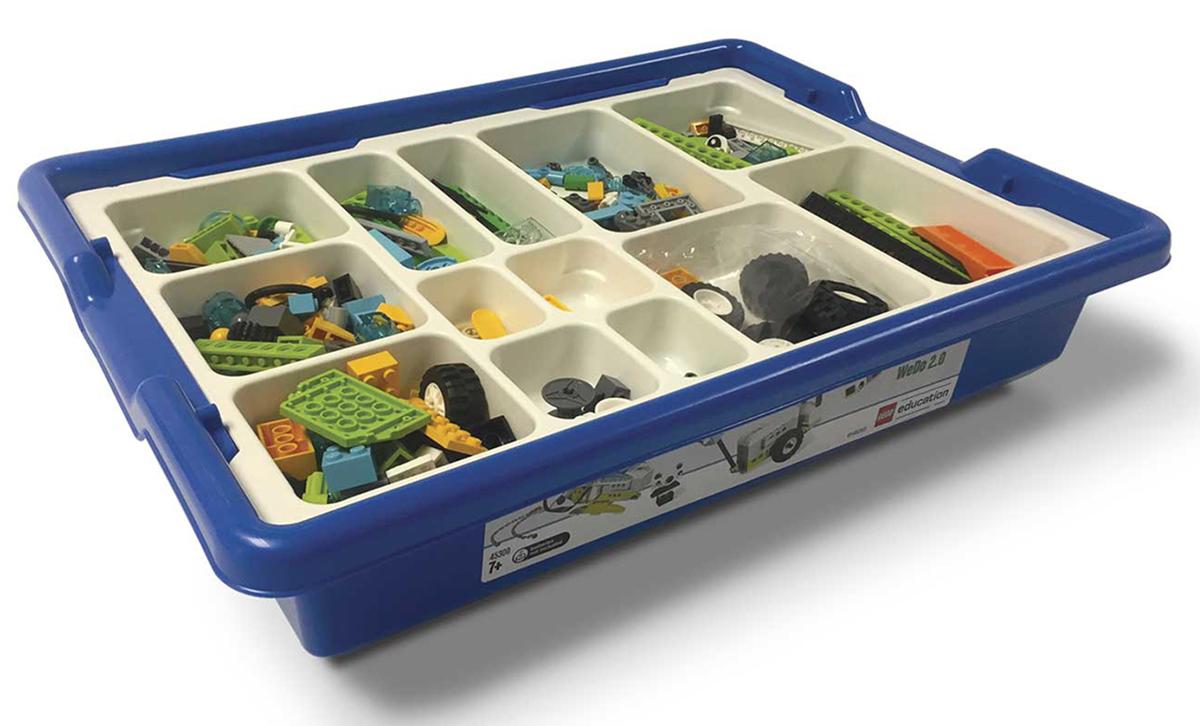 Lego wedo. Material del alumnado. Caja de lego