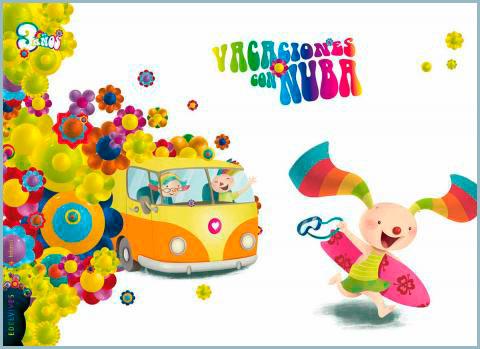 Vacaciones con Nuba. Cuaderno