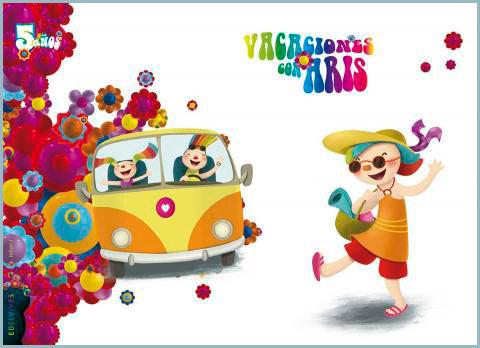Vacaciones con Aris. Cuaderno